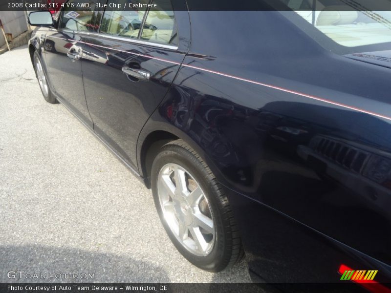 Blue Chip / Cashmere 2008 Cadillac STS 4 V6 AWD