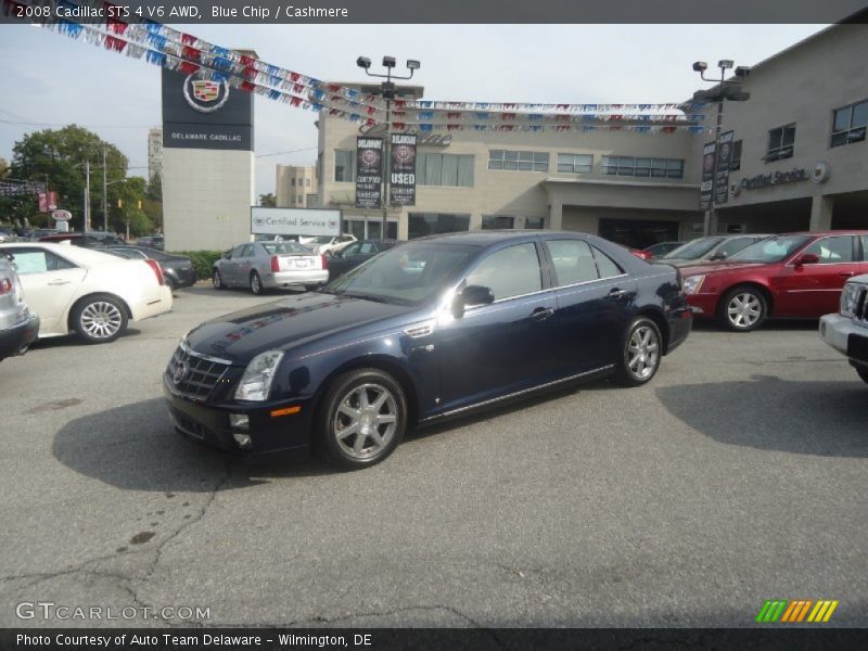 Blue Chip / Cashmere 2008 Cadillac STS 4 V6 AWD