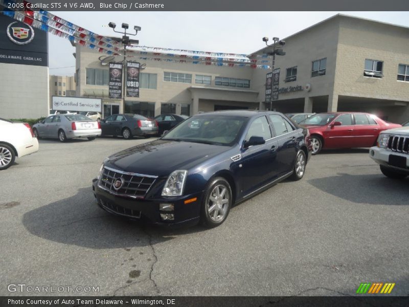 Blue Chip / Cashmere 2008 Cadillac STS 4 V6 AWD