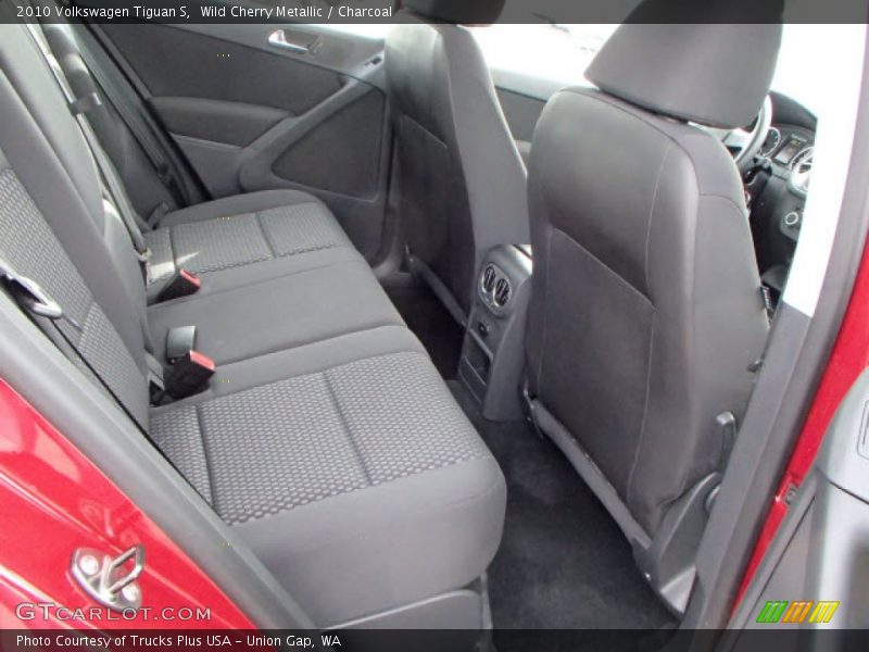 Wild Cherry Metallic / Charcoal 2010 Volkswagen Tiguan S