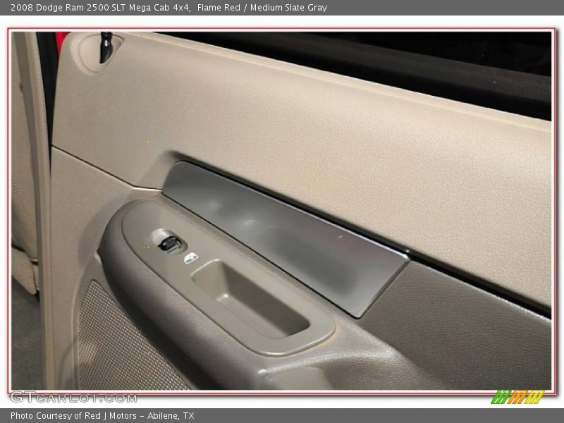Flame Red / Medium Slate Gray 2008 Dodge Ram 2500 SLT Mega Cab 4x4
