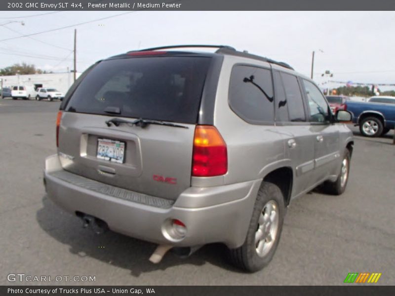 Pewter Metallic / Medium Pewter 2002 GMC Envoy SLT 4x4