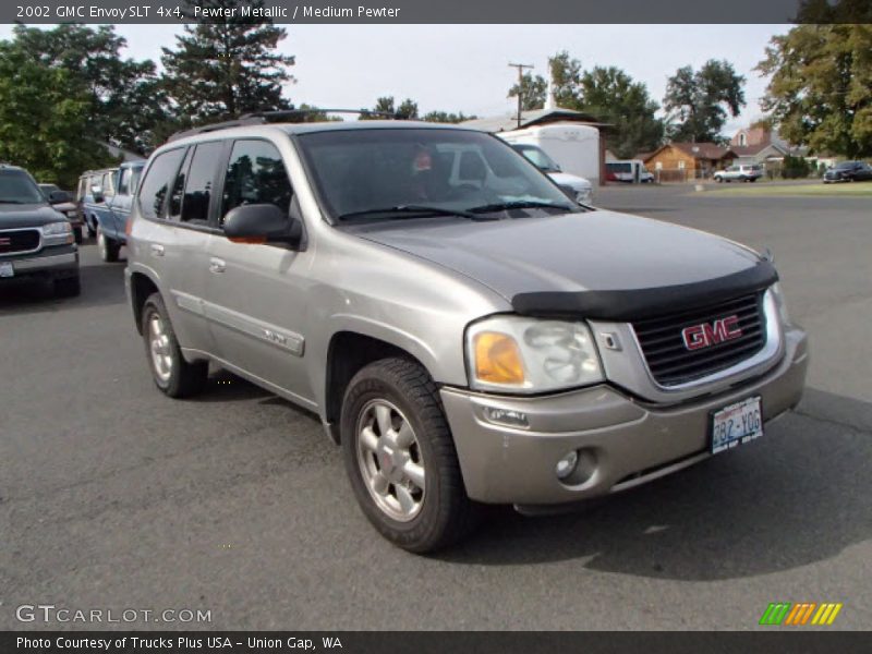 Pewter Metallic / Medium Pewter 2002 GMC Envoy SLT 4x4
