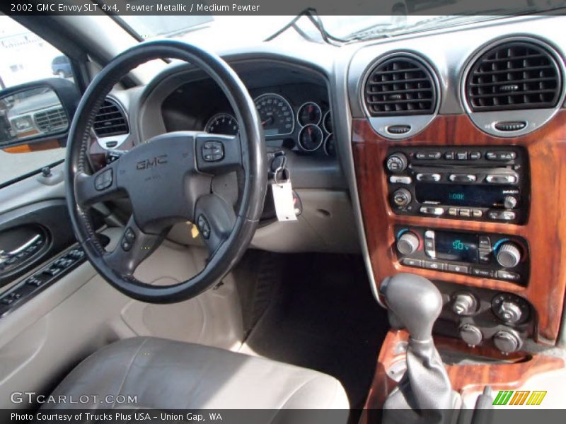 Pewter Metallic / Medium Pewter 2002 GMC Envoy SLT 4x4
