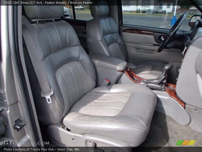 Pewter Metallic / Medium Pewter 2002 GMC Envoy SLT 4x4