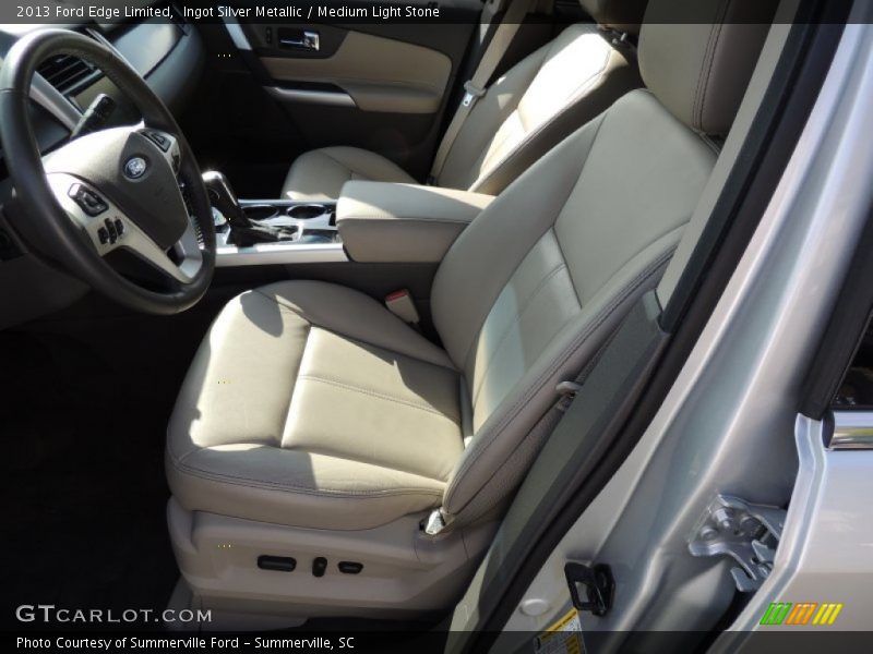 Ingot Silver Metallic / Medium Light Stone 2013 Ford Edge Limited
