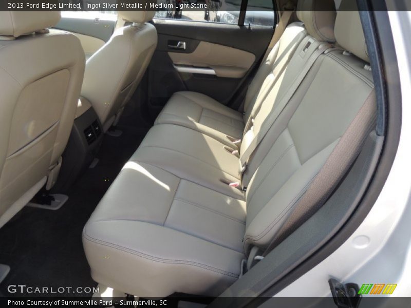 Ingot Silver Metallic / Medium Light Stone 2013 Ford Edge Limited