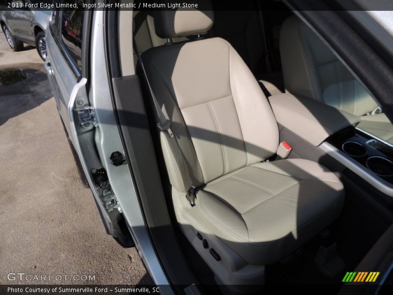 Ingot Silver Metallic / Medium Light Stone 2013 Ford Edge Limited