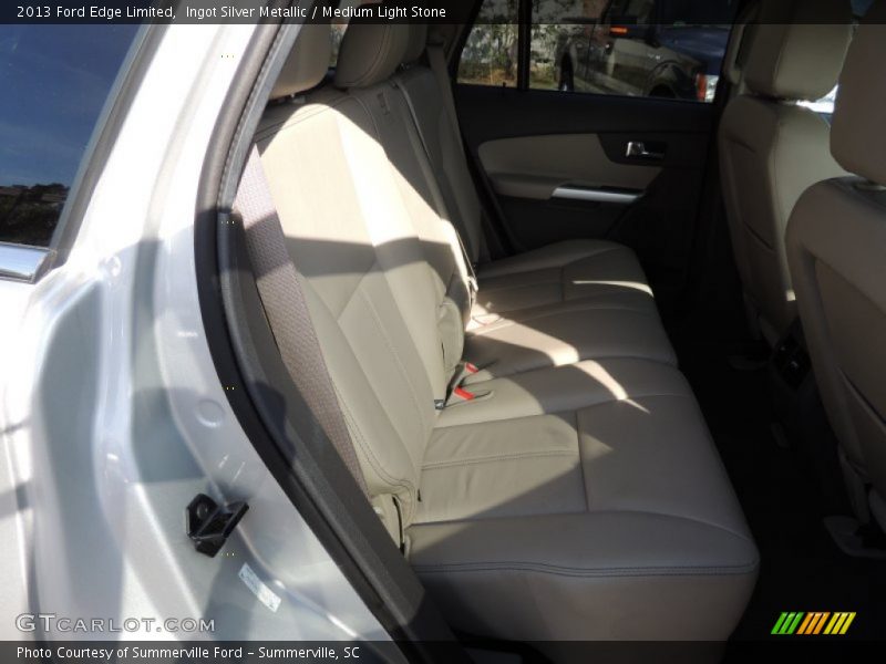 Ingot Silver Metallic / Medium Light Stone 2013 Ford Edge Limited