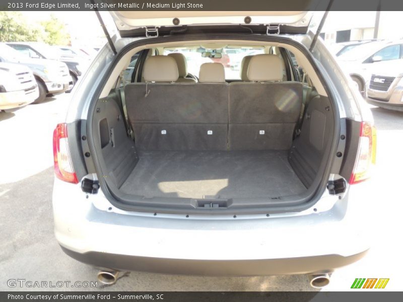 Ingot Silver Metallic / Medium Light Stone 2013 Ford Edge Limited