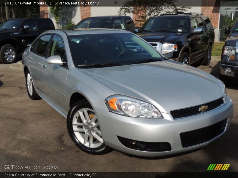 Silver Ice Metallic / Ebony 2013 Chevrolet Impala LTZ