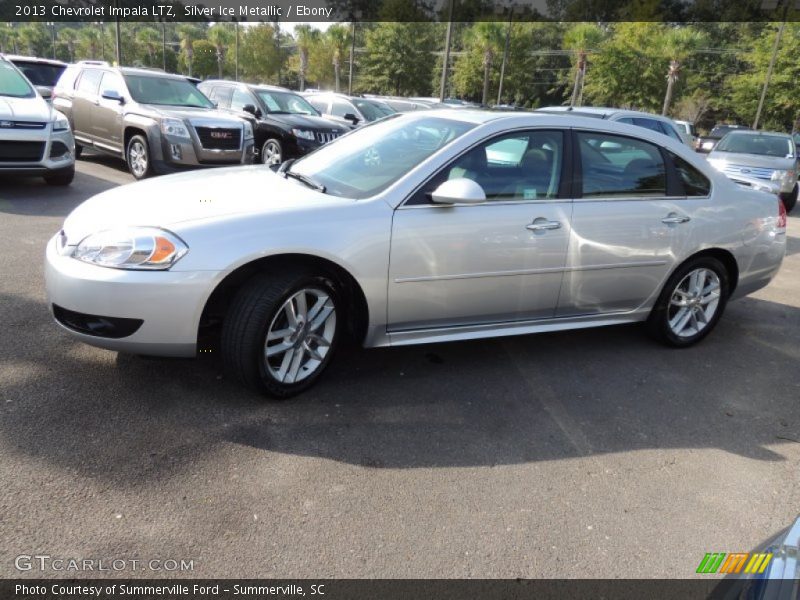 Silver Ice Metallic / Ebony 2013 Chevrolet Impala LTZ