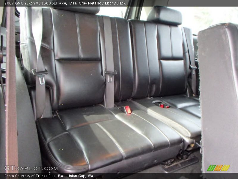 Steel Gray Metallic / Ebony Black 2007 GMC Yukon XL 1500 SLT 4x4