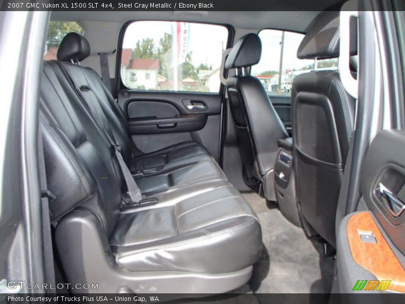 Steel Gray Metallic / Ebony Black 2007 GMC Yukon XL 1500 SLT 4x4