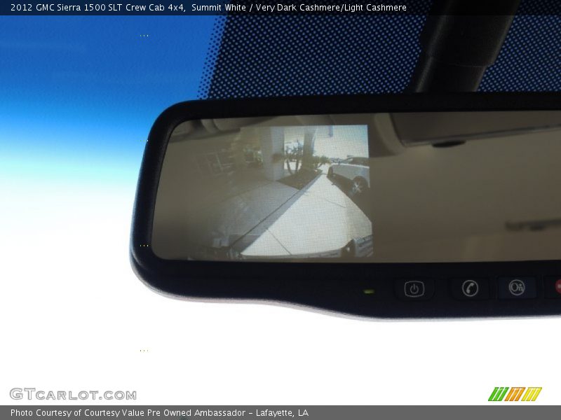 Summit White / Very Dark Cashmere/Light Cashmere 2012 GMC Sierra 1500 SLT Crew Cab 4x4