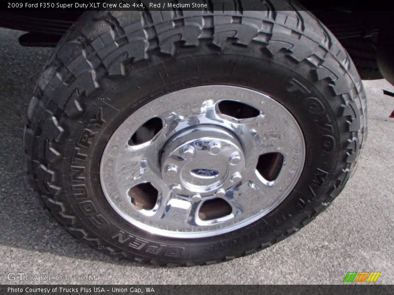  2009 F350 Super Duty XLT Crew Cab 4x4 Wheel