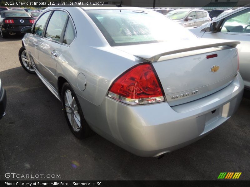 Silver Ice Metallic / Ebony 2013 Chevrolet Impala LTZ