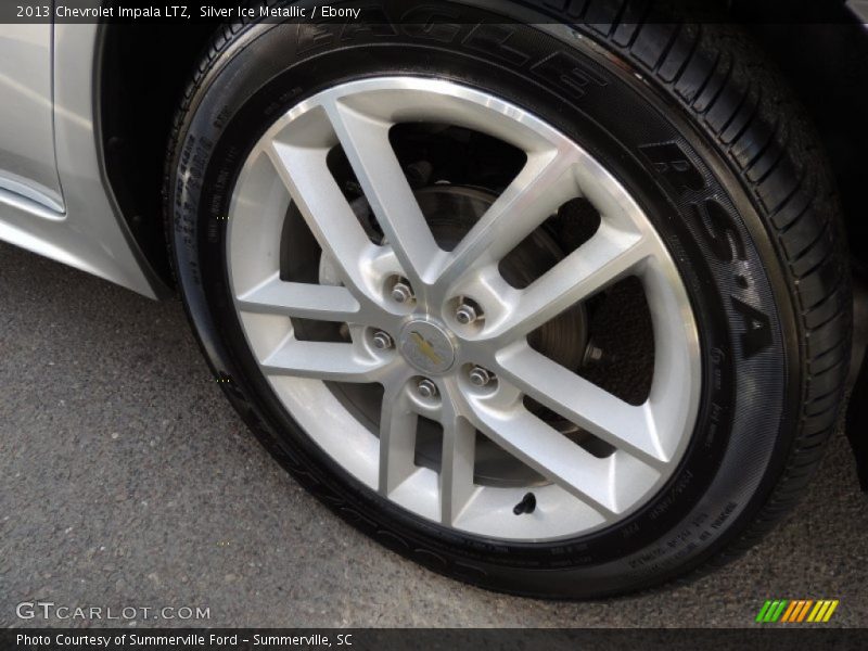 Silver Ice Metallic / Ebony 2013 Chevrolet Impala LTZ