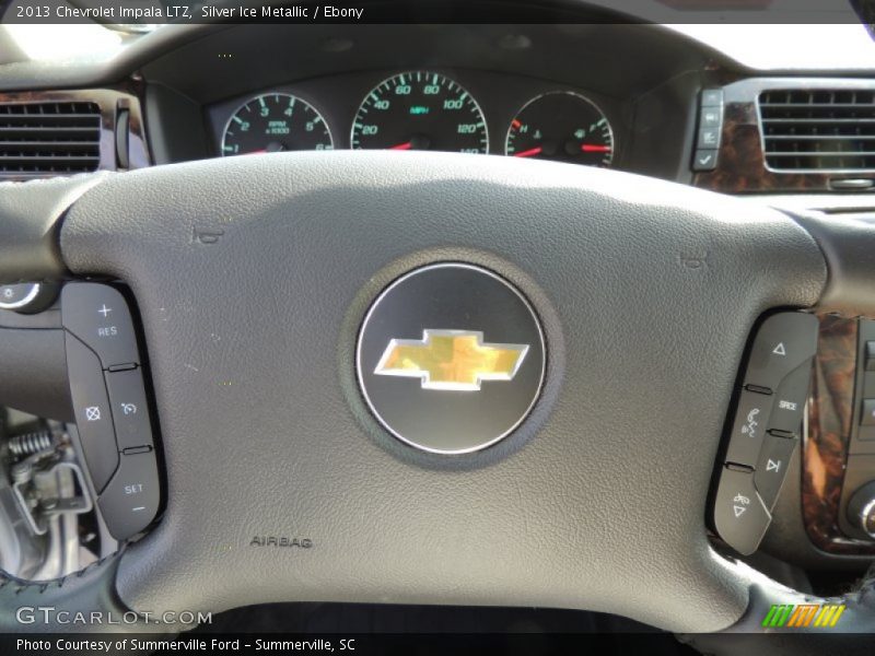 Silver Ice Metallic / Ebony 2013 Chevrolet Impala LTZ