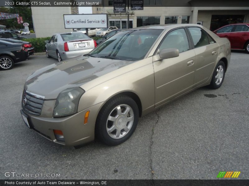Cashmere / Light Neutral 2003 Cadillac CTS Sedan