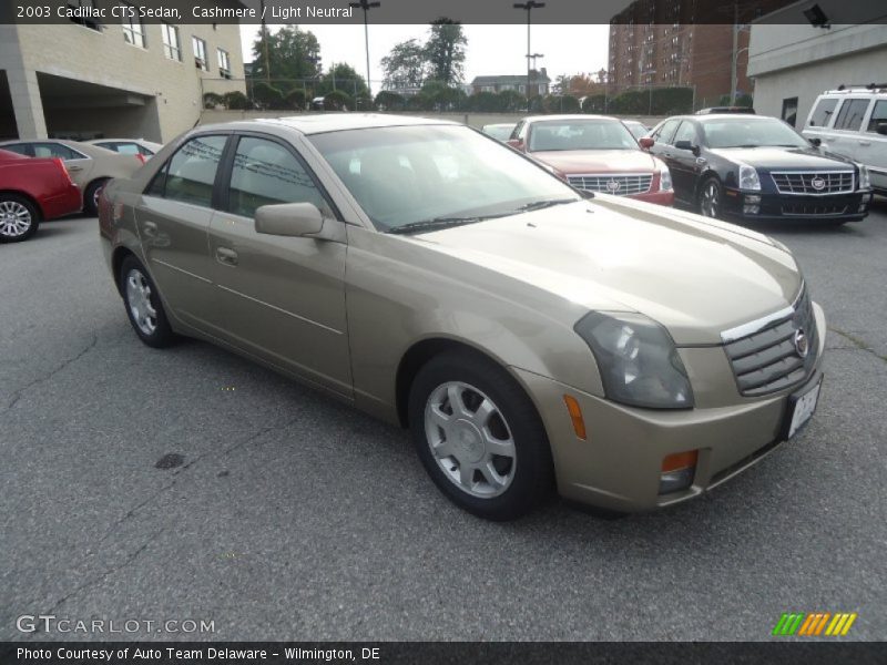 Cashmere / Light Neutral 2003 Cadillac CTS Sedan