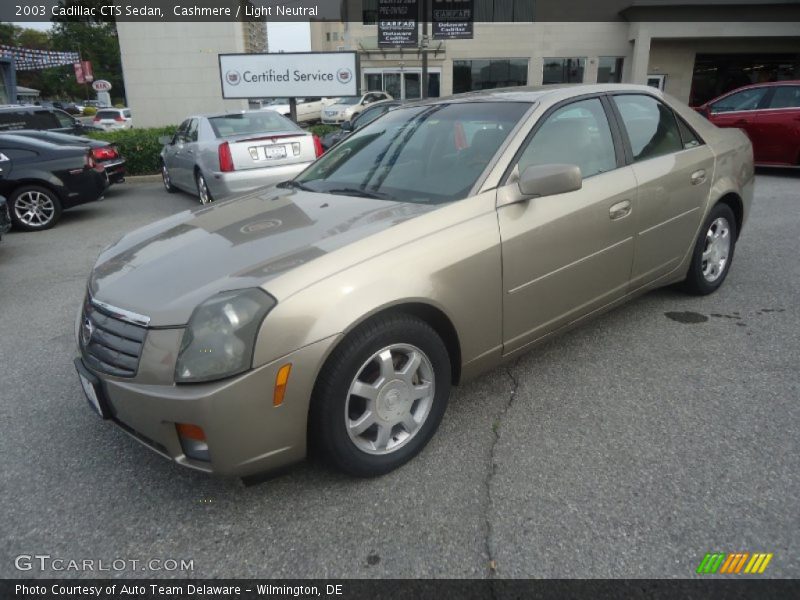Cashmere / Light Neutral 2003 Cadillac CTS Sedan