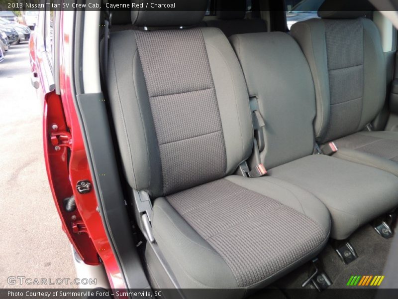 Cayenne Red / Charcoal 2013 Nissan Titan SV Crew Cab