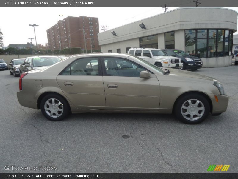 Cashmere / Light Neutral 2003 Cadillac CTS Sedan