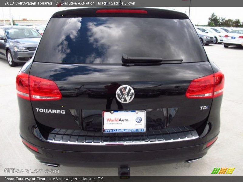 Black / Saddle Brown 2013 Volkswagen Touareg TDI Executive 4XMotion
