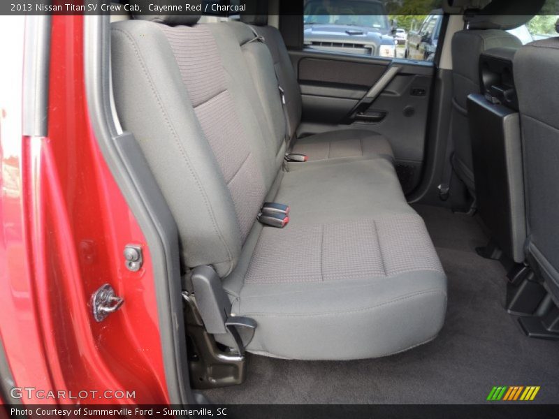 Cayenne Red / Charcoal 2013 Nissan Titan SV Crew Cab