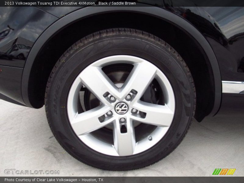 Black / Saddle Brown 2013 Volkswagen Touareg TDI Executive 4XMotion