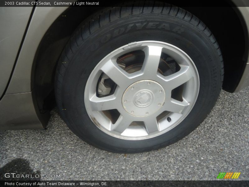 Cashmere / Light Neutral 2003 Cadillac CTS Sedan