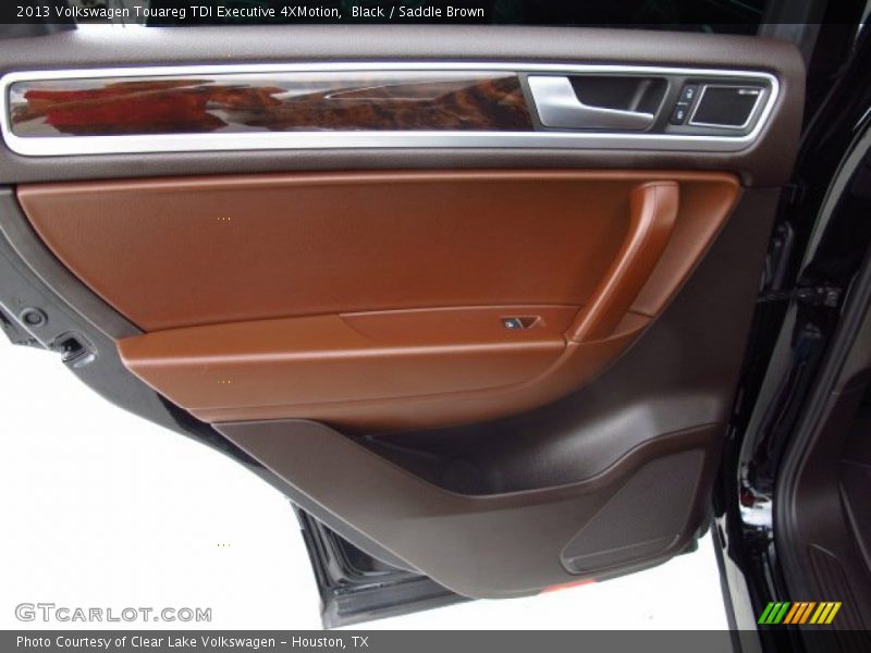 Black / Saddle Brown 2013 Volkswagen Touareg TDI Executive 4XMotion