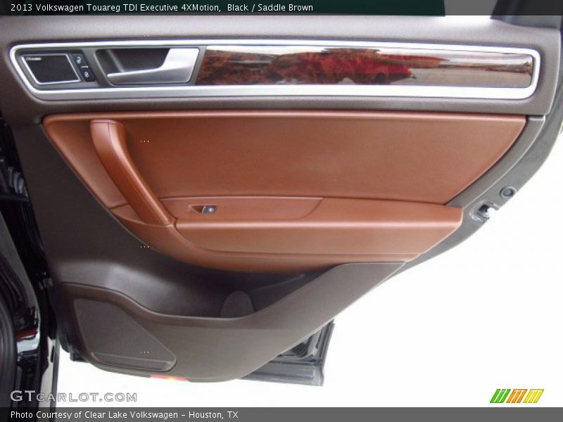 Black / Saddle Brown 2013 Volkswagen Touareg TDI Executive 4XMotion