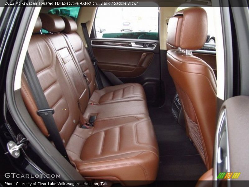 Black / Saddle Brown 2013 Volkswagen Touareg TDI Executive 4XMotion