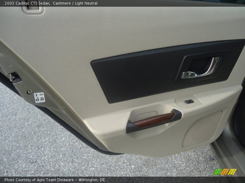Cashmere / Light Neutral 2003 Cadillac CTS Sedan