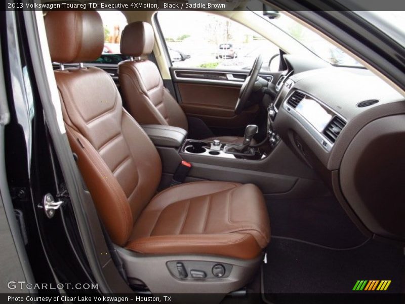 Black / Saddle Brown 2013 Volkswagen Touareg TDI Executive 4XMotion