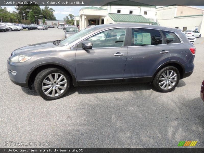 Galaxy Gray Mica / Black 2008 Mazda CX-9 Touring