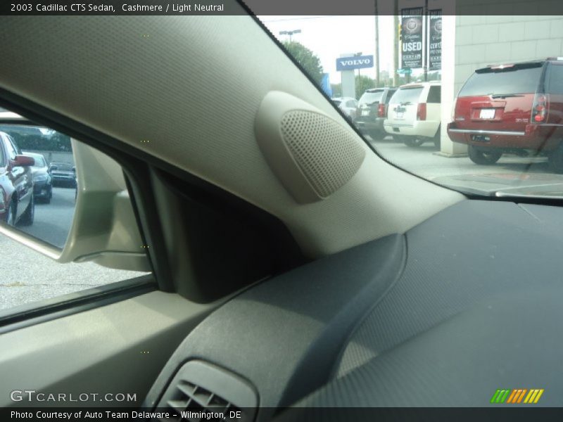 Cashmere / Light Neutral 2003 Cadillac CTS Sedan