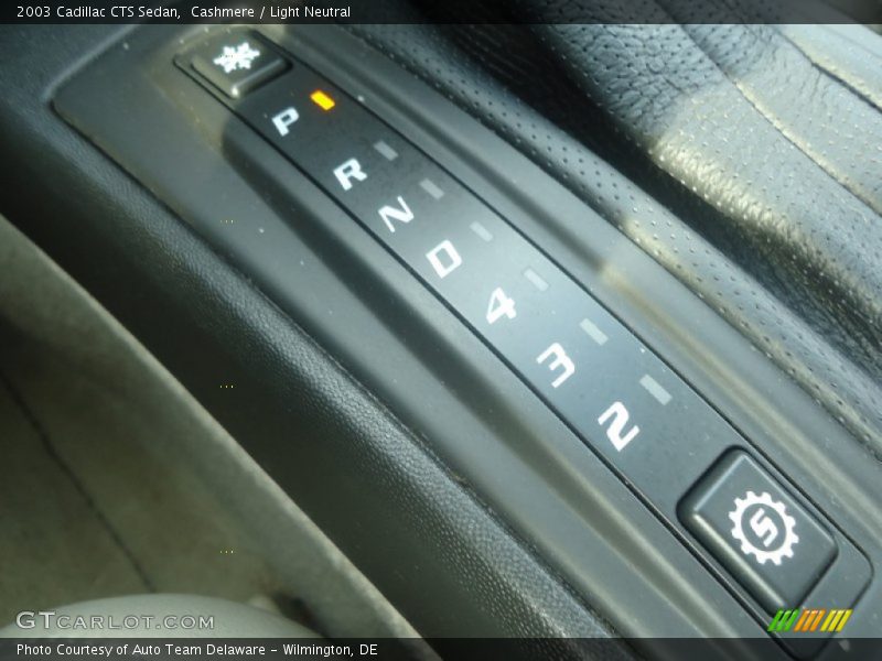 Cashmere / Light Neutral 2003 Cadillac CTS Sedan