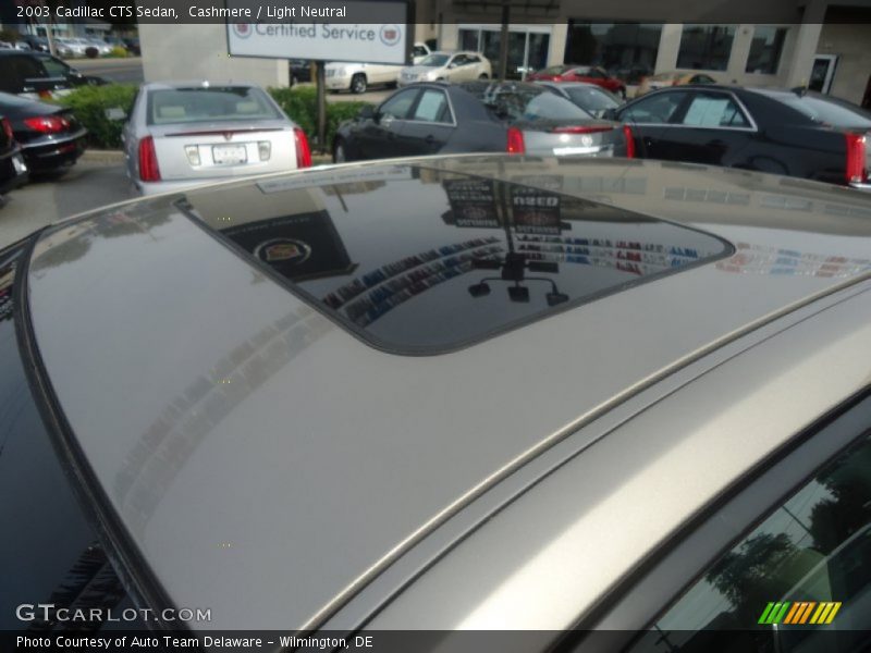 Cashmere / Light Neutral 2003 Cadillac CTS Sedan