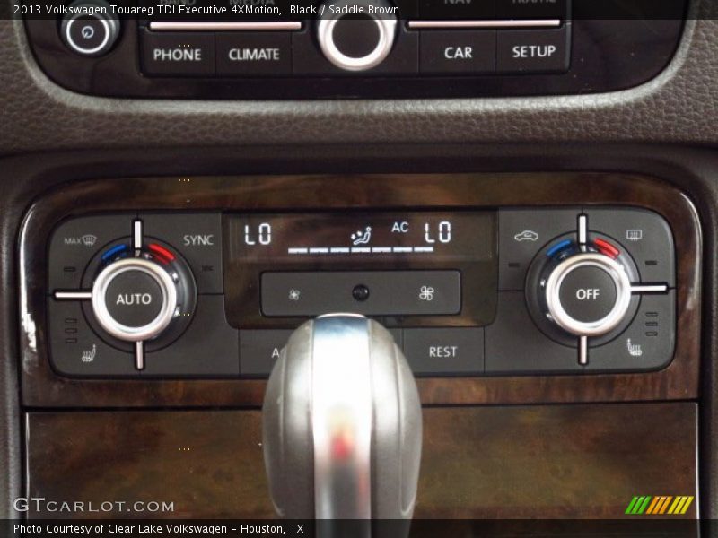 Black / Saddle Brown 2013 Volkswagen Touareg TDI Executive 4XMotion