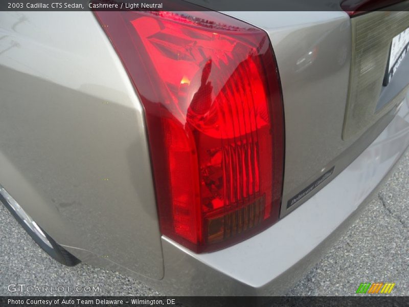 Cashmere / Light Neutral 2003 Cadillac CTS Sedan