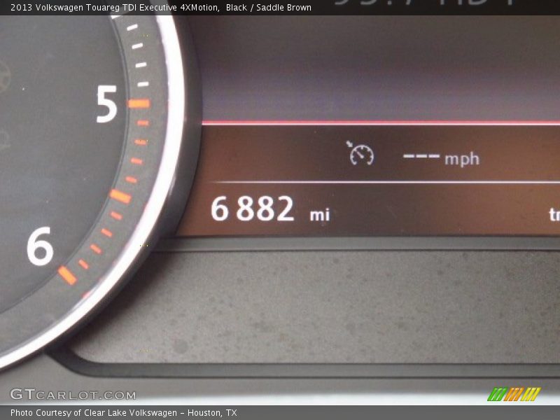 Black / Saddle Brown 2013 Volkswagen Touareg TDI Executive 4XMotion