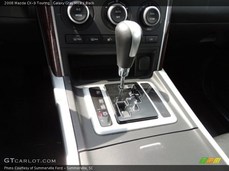 Galaxy Gray Mica / Black 2008 Mazda CX-9 Touring