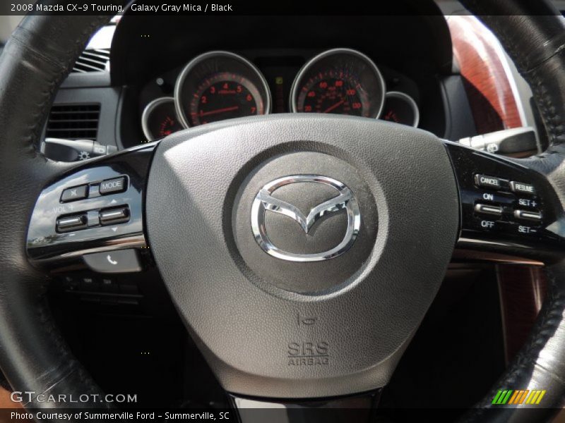 Galaxy Gray Mica / Black 2008 Mazda CX-9 Touring
