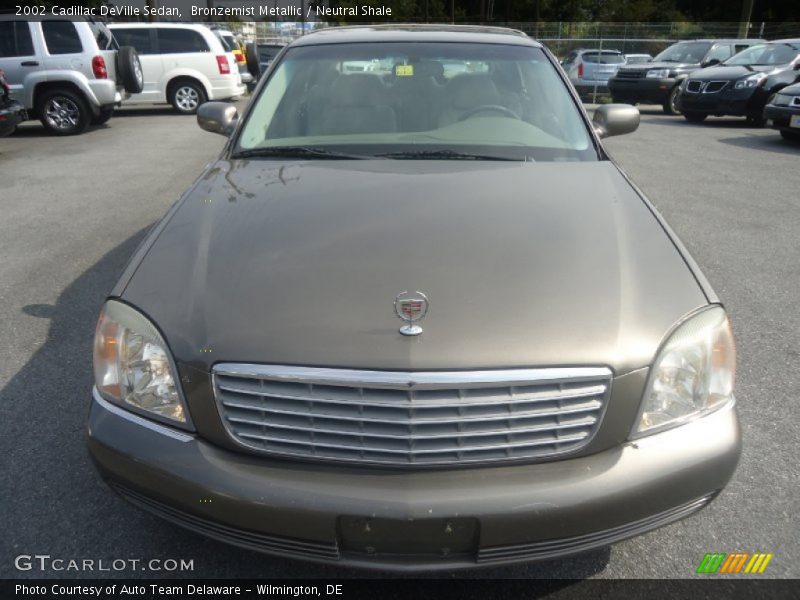 Bronzemist Metallic / Neutral Shale 2002 Cadillac DeVille Sedan