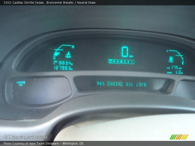 Bronzemist Metallic / Neutral Shale 2002 Cadillac DeVille Sedan
