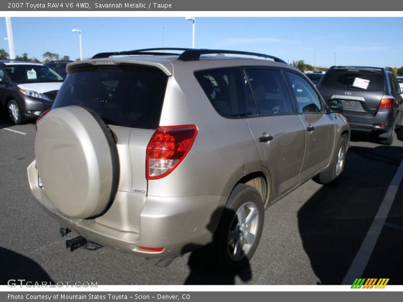 Savannah Metallic / Taupe 2007 Toyota RAV4 V6 4WD