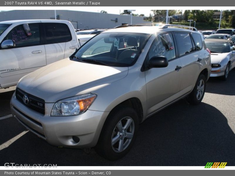 Savannah Metallic / Taupe 2007 Toyota RAV4 V6 4WD